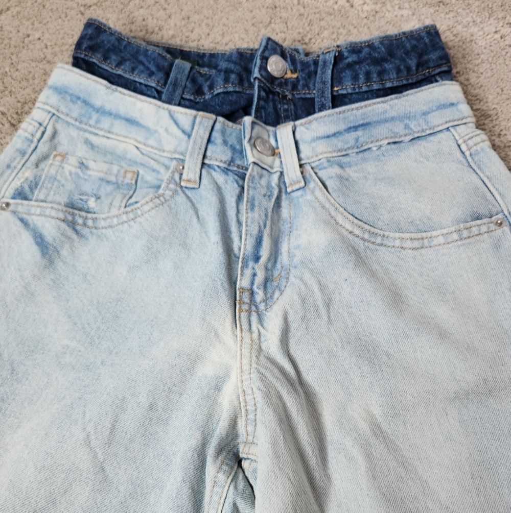 Relaxed Straight Jeans - Wild Fable Light Blue 00 - Picture 3 of 15